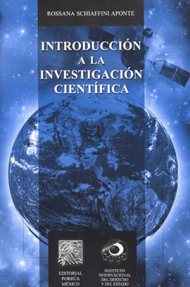 INTRODUCCION A LA INVESTIGACION CIENTIFICA