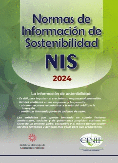 NORMAS DE INFORMACION DE SOSTENIBILIDAD. 9786075632582