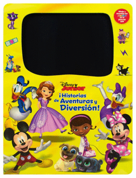 LIBRO INFANTIL CON PIZARRON ELECTRONICO: DISNEY JUNIOR: ¡HISTORIAS DE AVENTURAS Y DIVERSION!