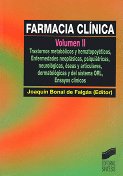 FARMACIA CLINICA 2 TRASTORNOS METABOLICOS Y HEMATOPOYETICOS