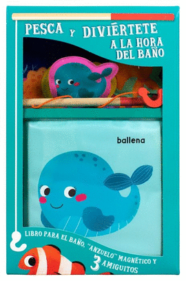 PESCA Y DIVIERTETE A LA HORA DEL BAÑO. BALLENA