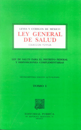 LEY GENERAL DE SALUD 2002 TOMO I Y II